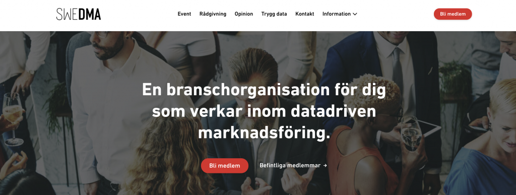 Vi är med ny hemsida